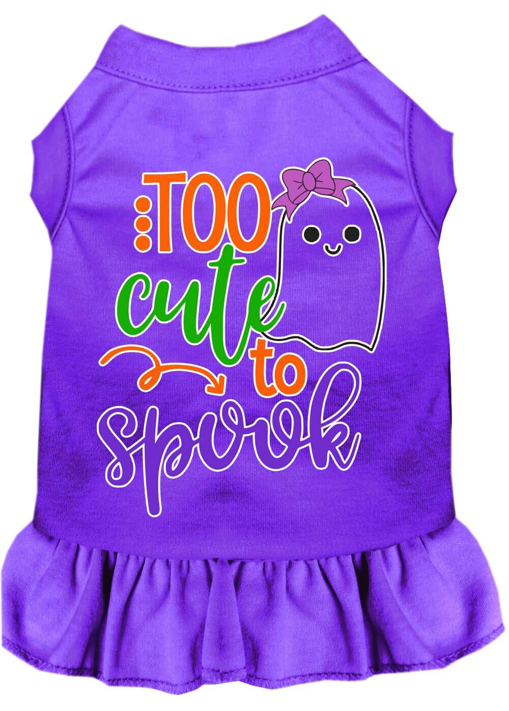 Too Cute to Spook — Girly Ghost Pet Dress