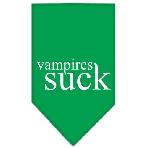 Vampires Suck Pet Bandana