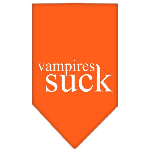 Vampires Suck Pet Bandana