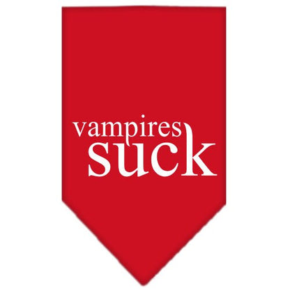 Vampires Suck Pet Bandana