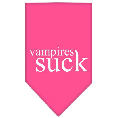 Vampires Suck Pet Bandana