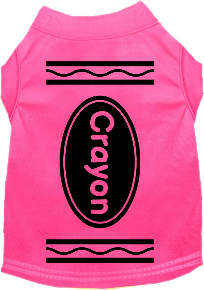 Crayon Costume Pet Shirt