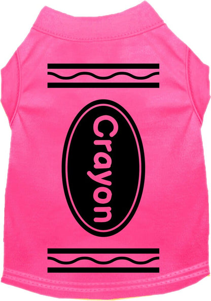 Crayon Costume Pet Shirt