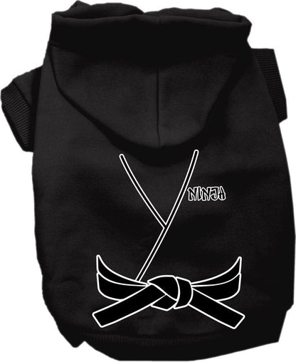 Ninja Costume Pet Hoodie