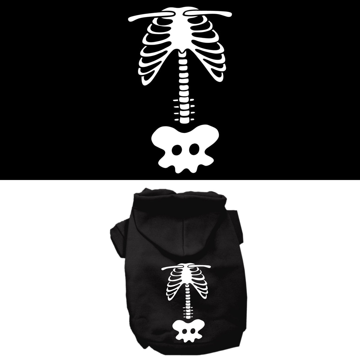Paw Skellington Pet Hoodie