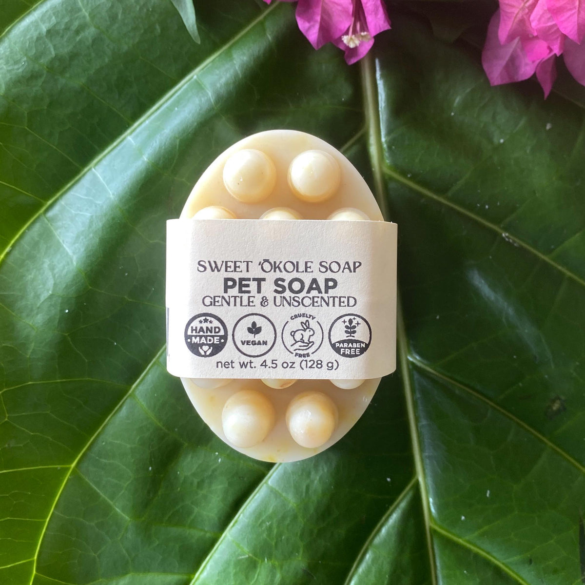 Gentle Unscented Pet Shampoo Bar
