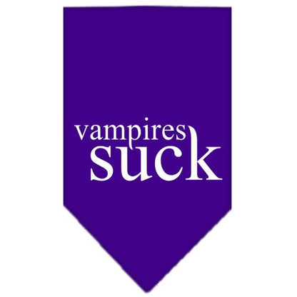 Vampires Suck Pet Bandana