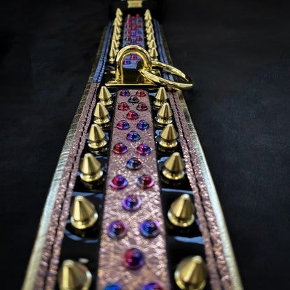 The Candy — Black Leather Collar