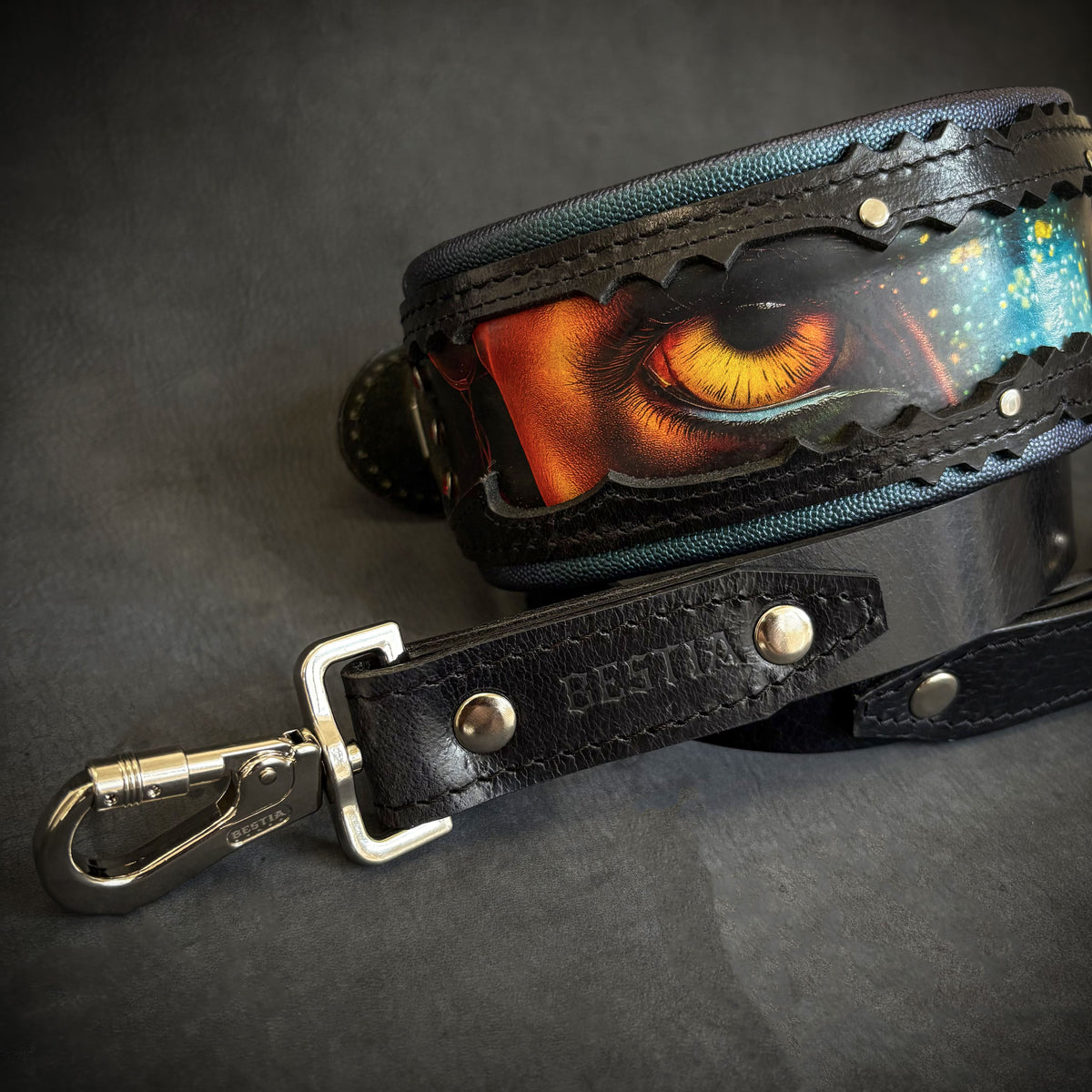 The Fire & Ash — Limited Leather Collar