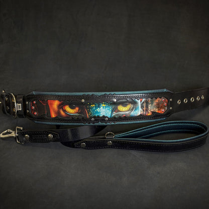 The Fire & Ash — Limited Leather Collar