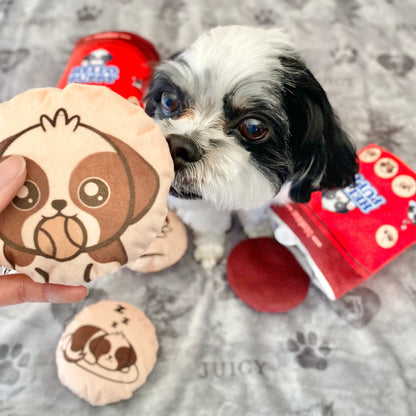 The Sweet Shop Four-Piece Dog Toy Set