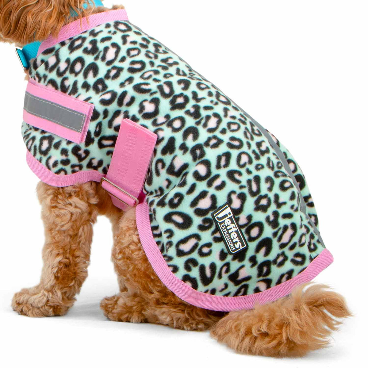 Jeffers Expression Fleece Dog Coat