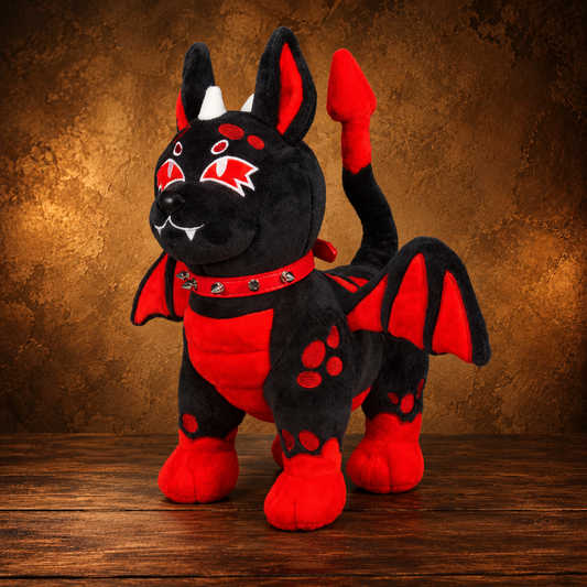 Magma — Hellhound Plush Dog Toy