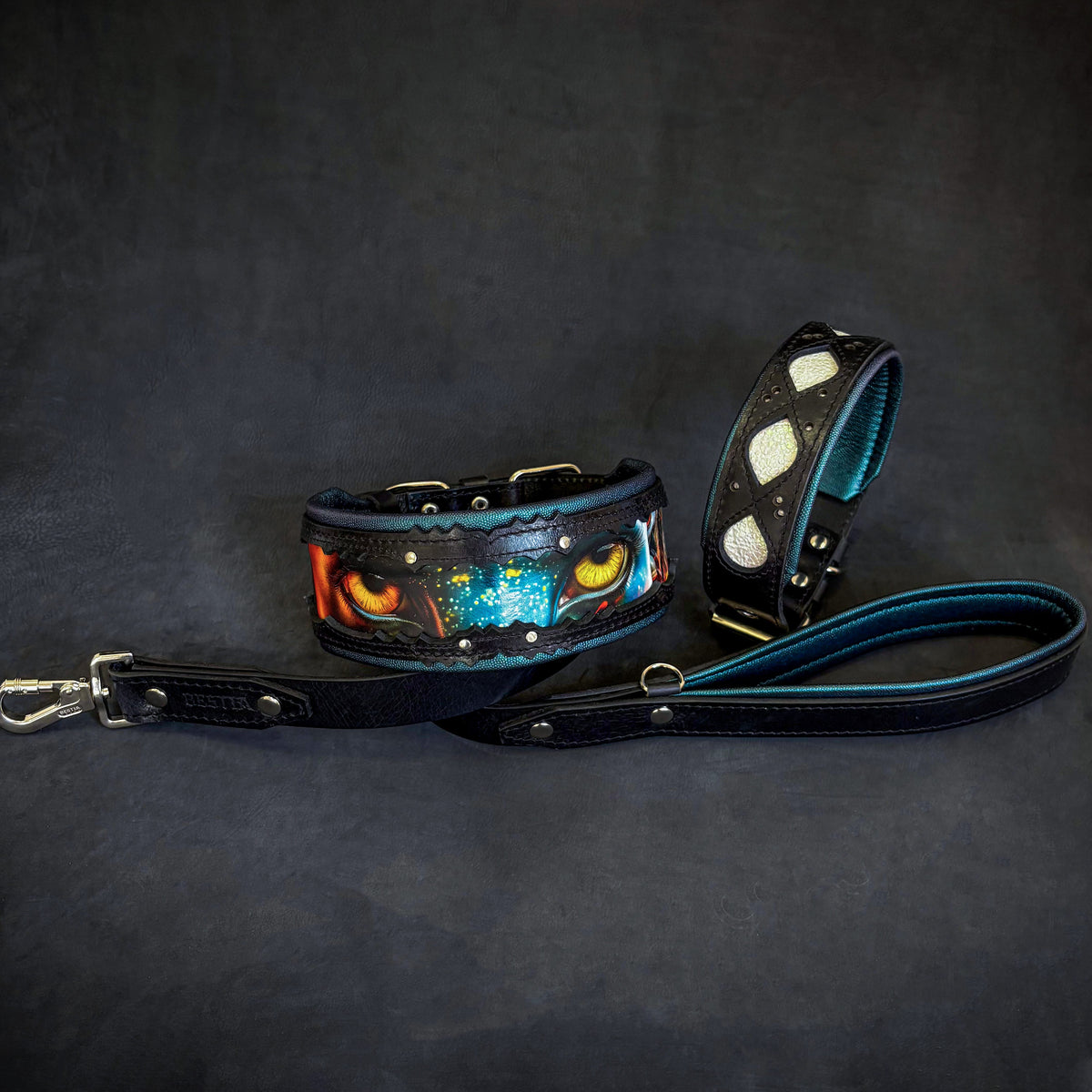 The Fire & Ash — Limited Leather Collar