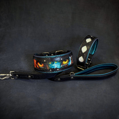The Fire & Ash — Limited Leather Collar