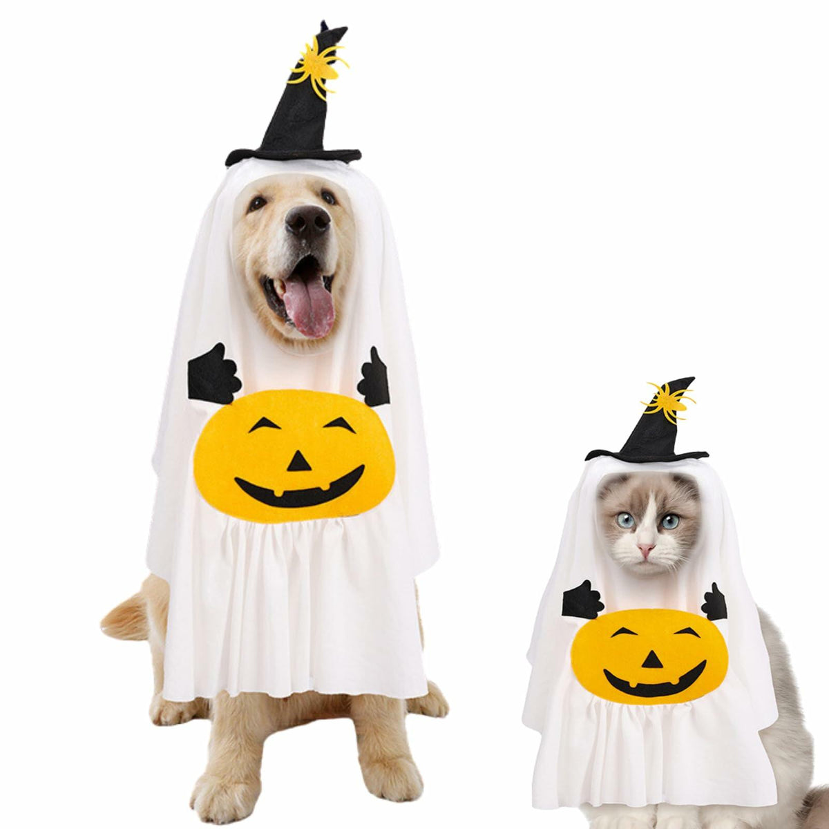 The Pumpkin Wraith Pet Costume