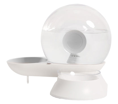 Pet Life Auto-Myst Gravity Waterer & Food Bowl