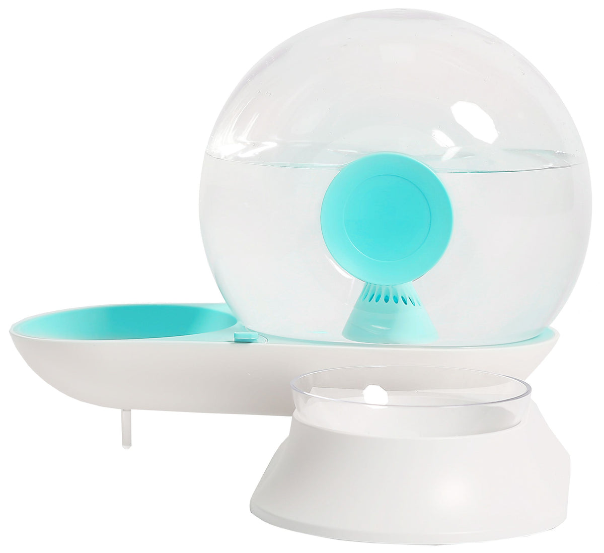 Pet Life Auto-Myst Gravity Waterer & Food Bowl