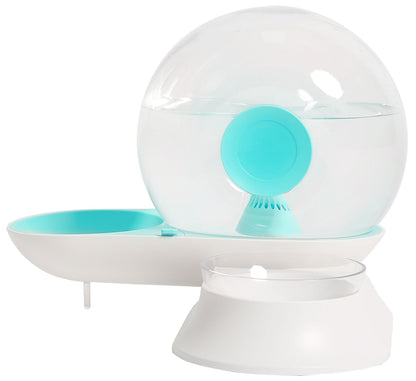 Pet Life Auto-Myst Gravity Waterer & Food Bowl
