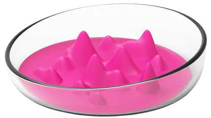 Pet Life Cirlicue Mountain Slow Feeder Bowl