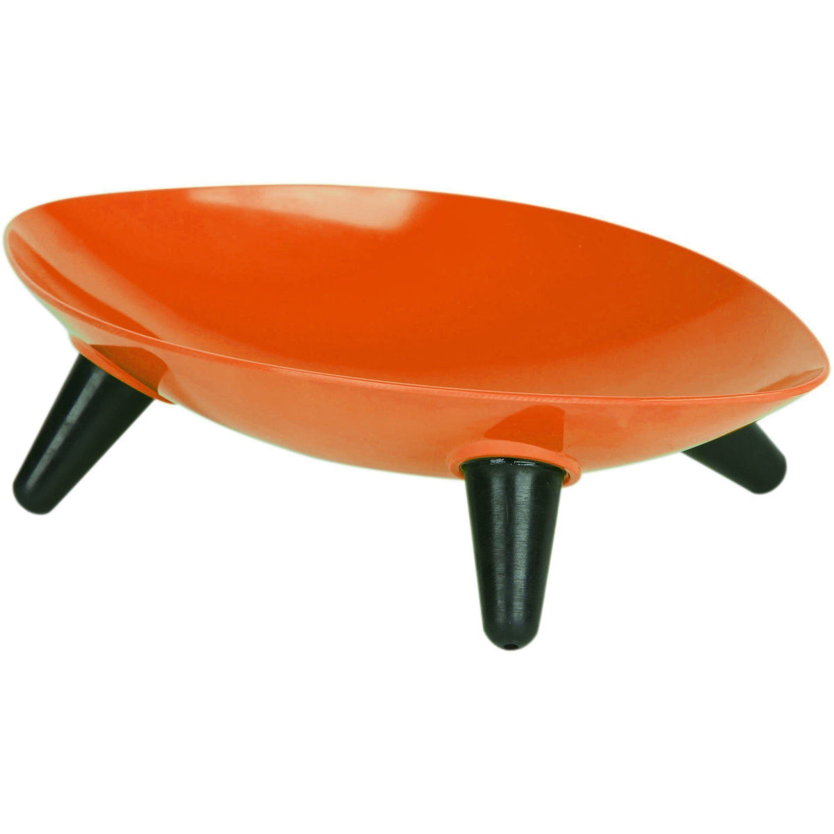 Sculpted melamine pet bowl, alternate view