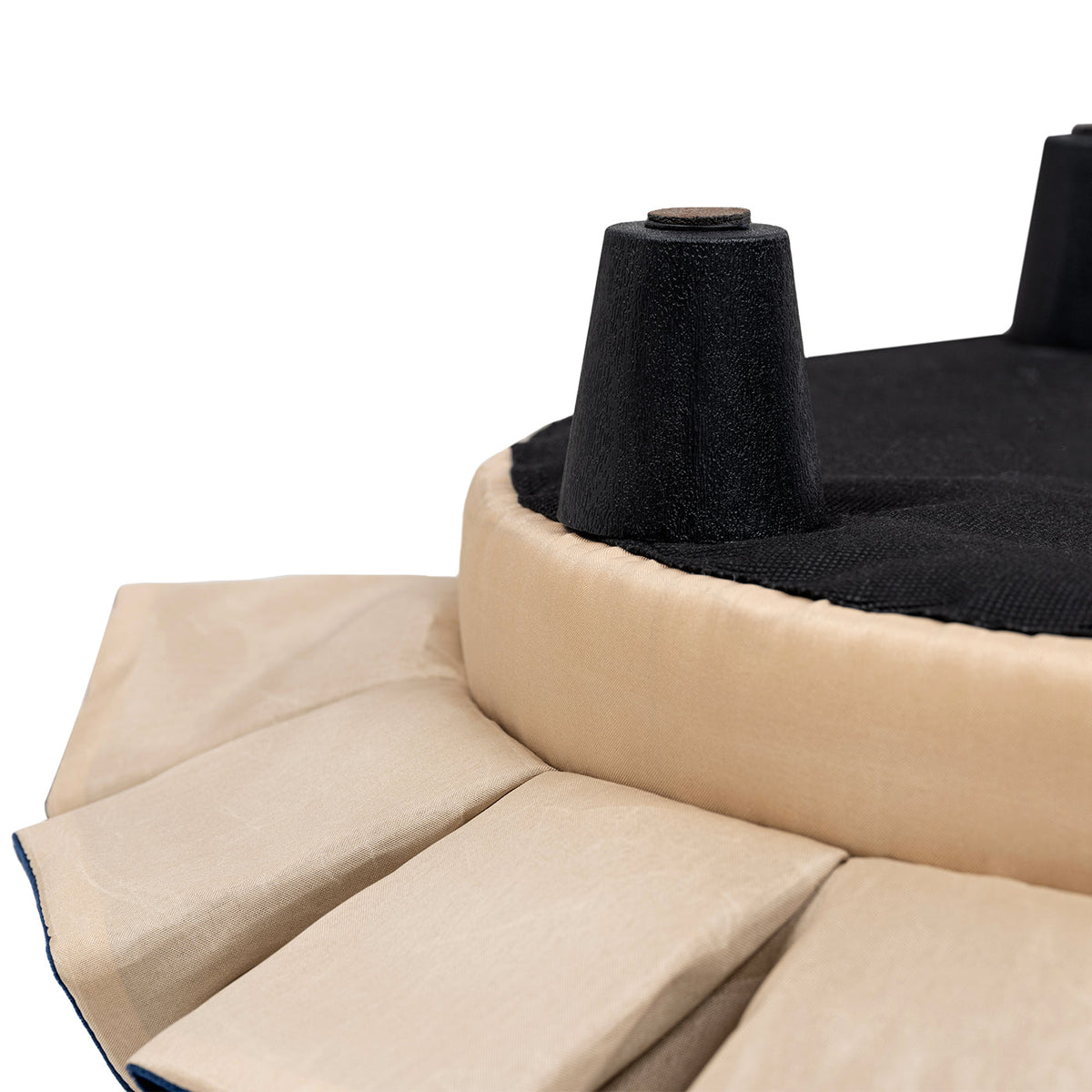 Roquefort Tuffet underside and concealed base construction