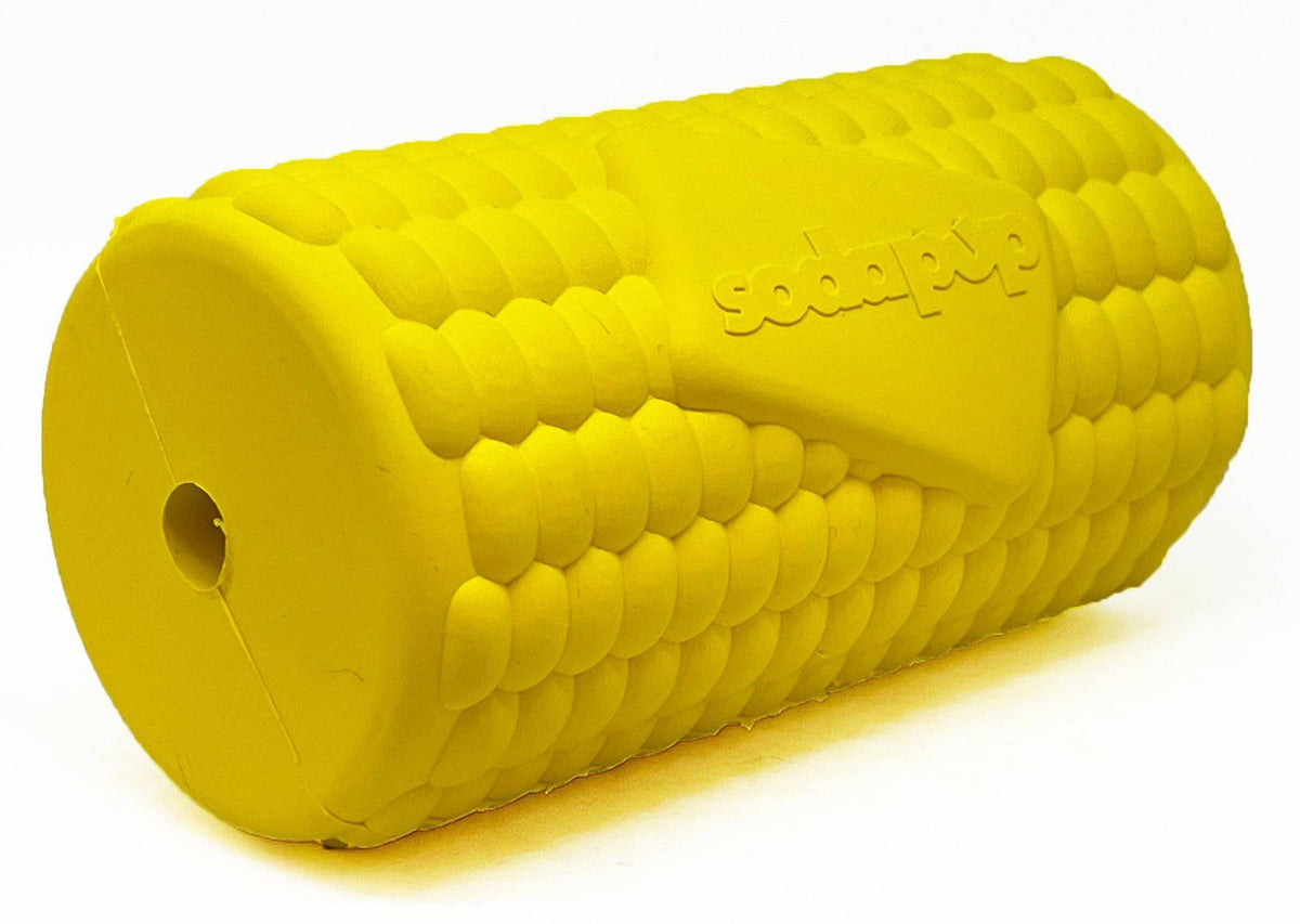 Corn on the Cob Dog Treat Toy