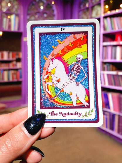 The Audacity Tarot Sticker